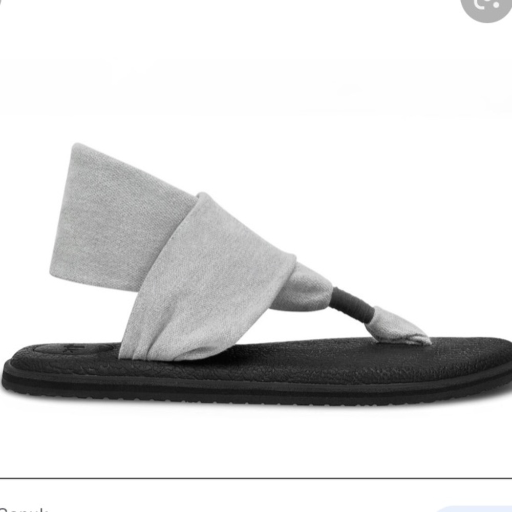 Gray Sanuk sandals
